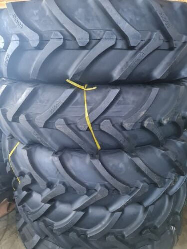 (2 Tires + 2 Tubes) 15.5-38 12 PLY R-1 Road Crew Rear Backhoe Tractor Tires