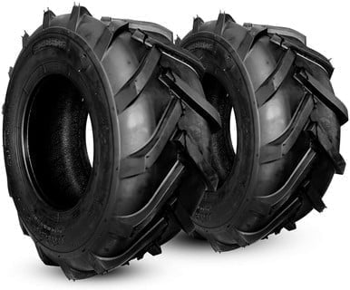 Horseshoe Tire 18x8.50-10 18x8.5x10 6Ply Heavy Duty Super, Lawn Mower & Tractor Tires, 2 Pack