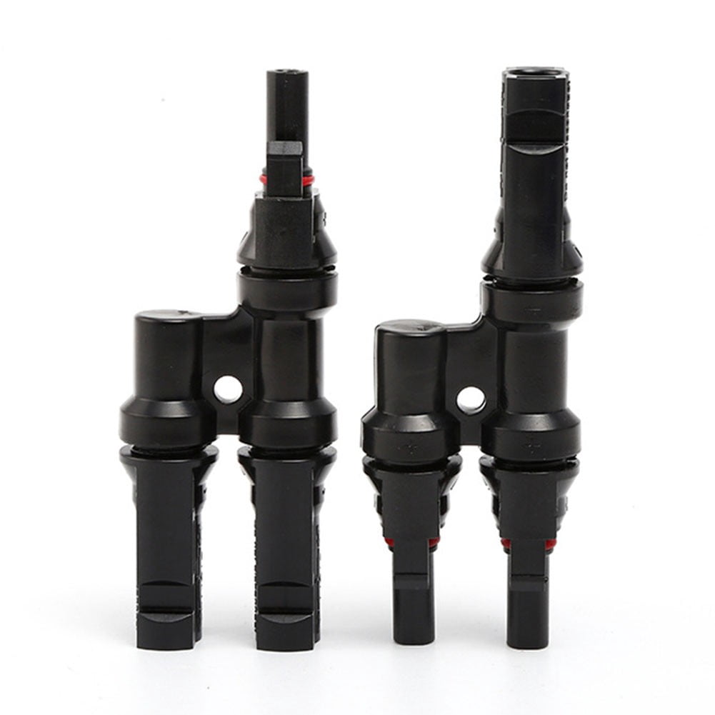 2 To 1 T Branch Cable Connectors Solar Pv Panel Connector Male And 2-to-1-t-branch-cable-connectors-solar-pv-panel-connector-male-and