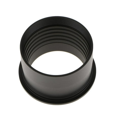 2'' To T2 .75 Thread Telescope Eyepiece Mount Adapter With Thread To Accept 2'' Filter, Fully Black,Made Of Metal