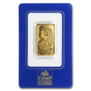 2 Tolas Gold Bar - PAMP Suisse Fortuna In Assay