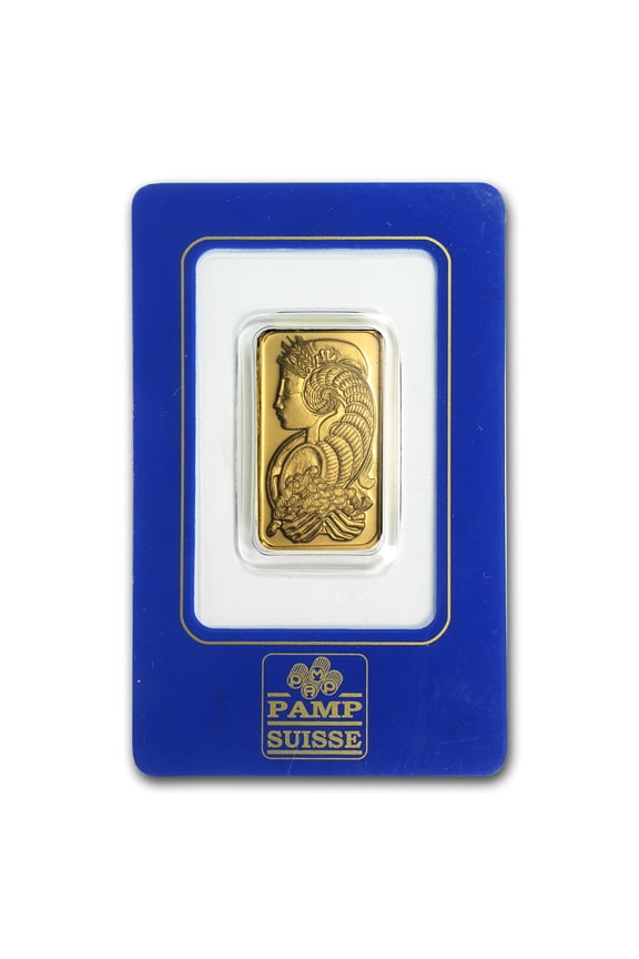 2 Tolas Gold Bar - PAMP Suisse Fortuna (In Assay)