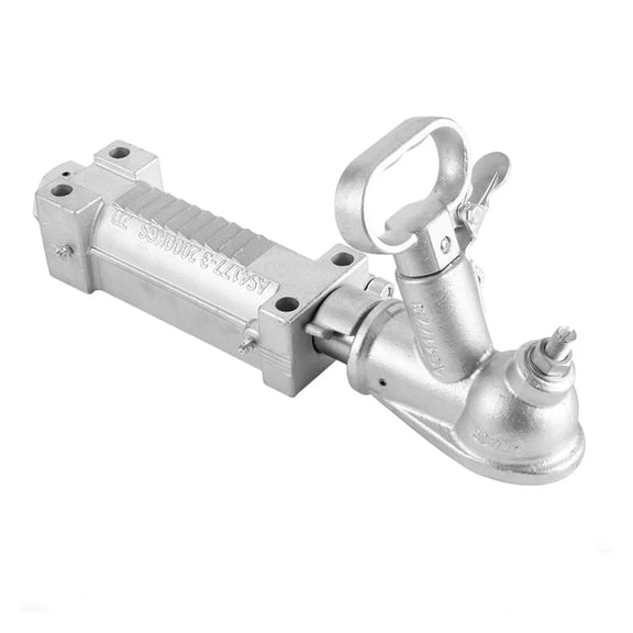 2 Ton 50mm Ball Trailer Coupling Disc Brake Trailer Coupler ,Universal Fit