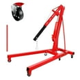 thumbnail image 1 of 2 Ton Engine Motor Hoist, Folding Engine Hoist, Heavy Duty Engine Hoist, Engine Motor Stand Hoist Lift for Small Workshop Use, 1 of 9