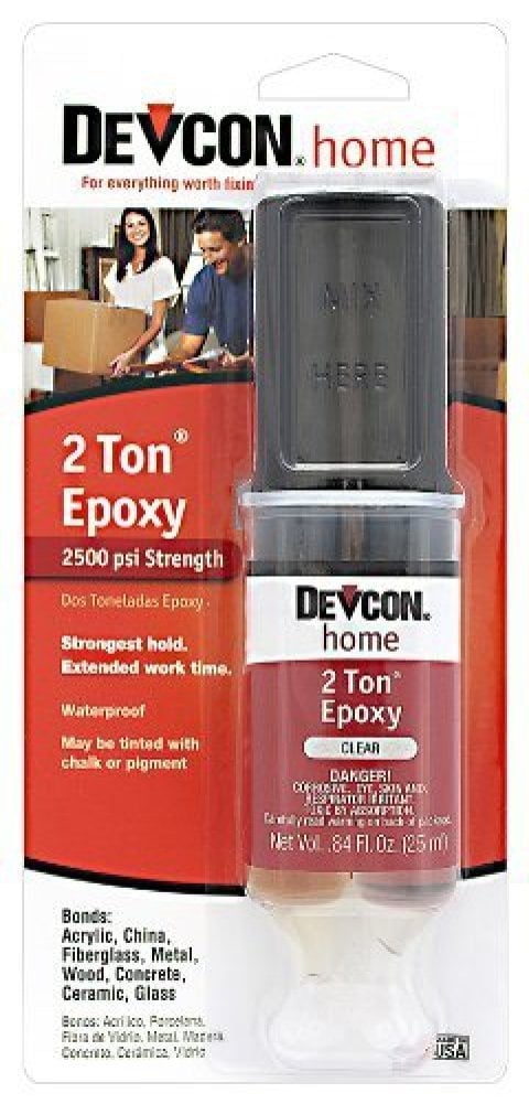 Devcon 2-Ton Epoxy - Strong Adhesive - Pack of 12 — Residential Use, Standard Application