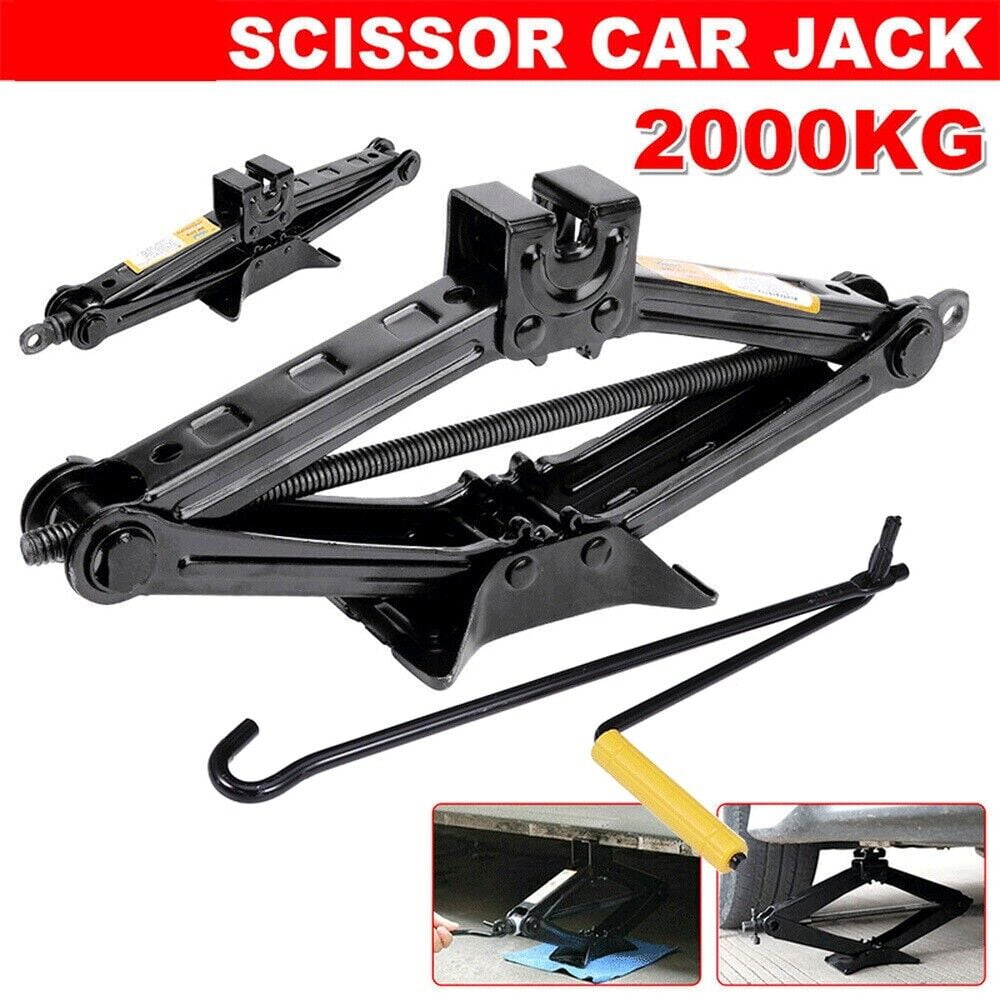 Universal Scissor Car Jack, Load 2.5 Tons, Lifting Height 10-39CM, With Tow Rope 2M, Wrench*2 3 thumbnail image