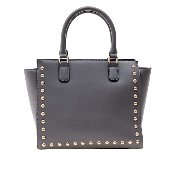 2 Top Zippered Compartments & Top Flap Satchel Camel
