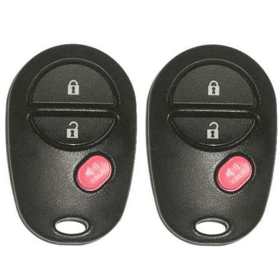 2 Toyota 2004-2017 3 Button Keyless Entry Remote GQ43VT20T VLS