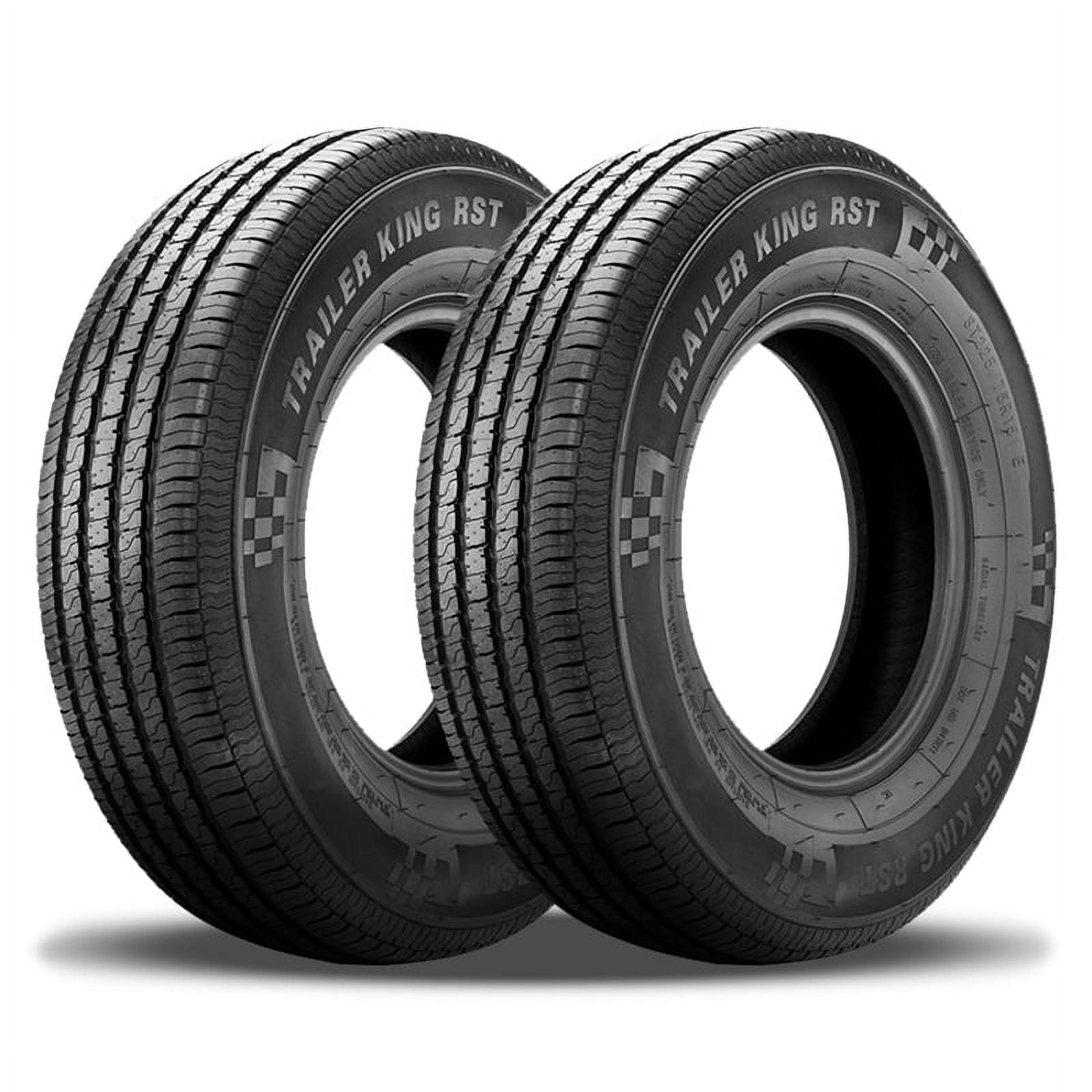 2 Trailer King RST Boat/Camper/RV/Utility ST 235/85R16 128/124M Load F / 12 PLY TB00000RST18T / 235/85/16 / 2358516