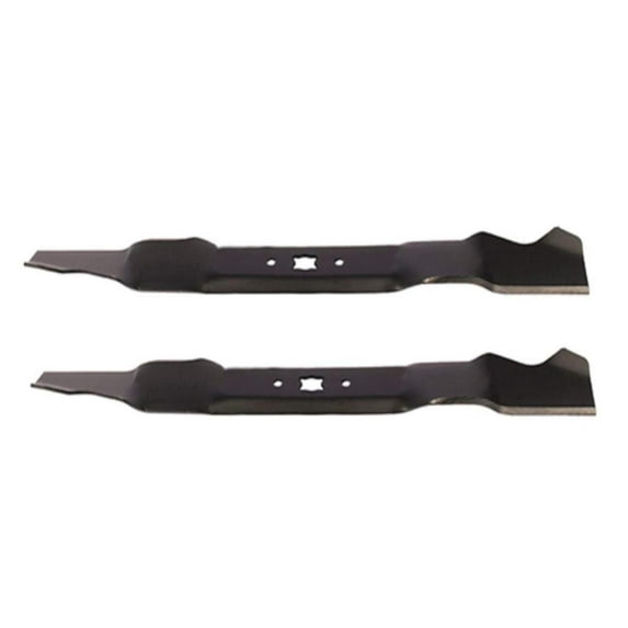 (2) Troybilt Push Mower Mulching Blades for 21" Deck Replaces 942-0741A