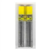 2 Tubes PENTEL Super Hi-Polymer Lead 0.9 mm 2B