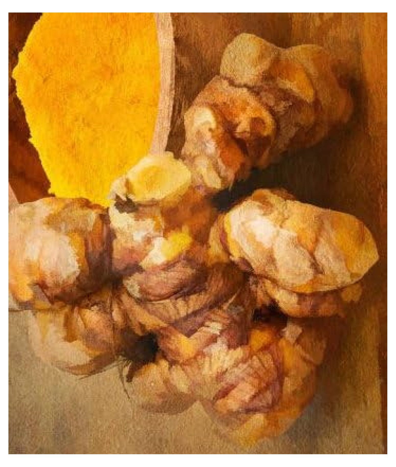 (2) Tumeric Root Starts to Grow Your Own Healthy Roots, Great For