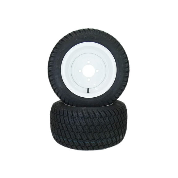 (2) Turf Tire Assemblies 18x8.50-10 Fits Walker S B C D T 5075-3