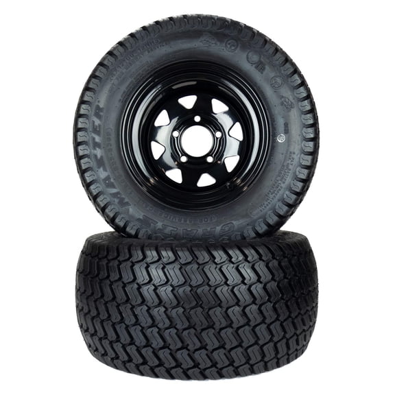 (2) Turf Tire Assemblies 24x12.00-12 Fits Gravely Pro-Turn 300 07101511