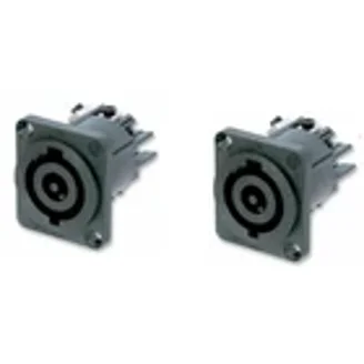 Câble Secteur Schuko Mâle Coudé 90° vers Neutrik PowerCon Mâle AAC-115P