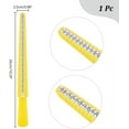 thumbnail image 1 of 2 Types Ring Sizing Measuring Tool Plastic Ring Mandrel American Size Ring Sizing Mandrel for Accurate Measurements Yellow Ring Stick Mandrel, 1 of 6