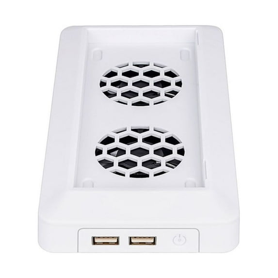 2 USB Ports Cooling Fan Stand For Xbox Series S USB External Cooler Dual High Speed Console Cooler Fan Base With LED Indicator