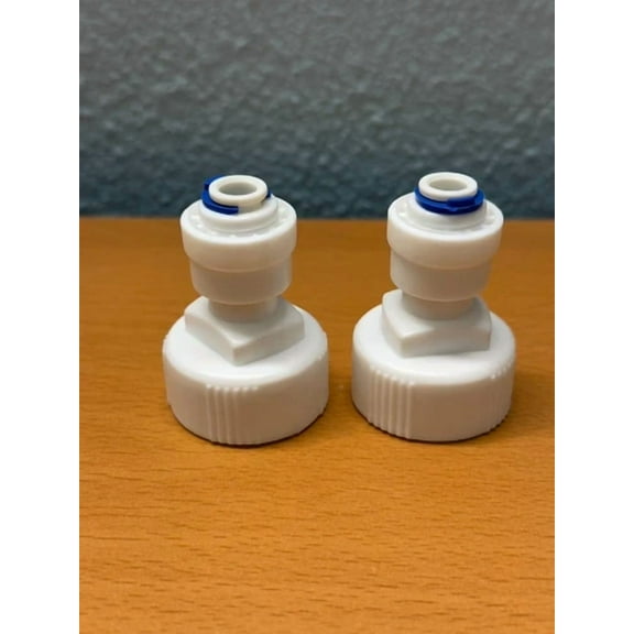 2 Units Of Laundry Garden Hose Adapter For Reverse Osmosis, 1/4" Quick Connect