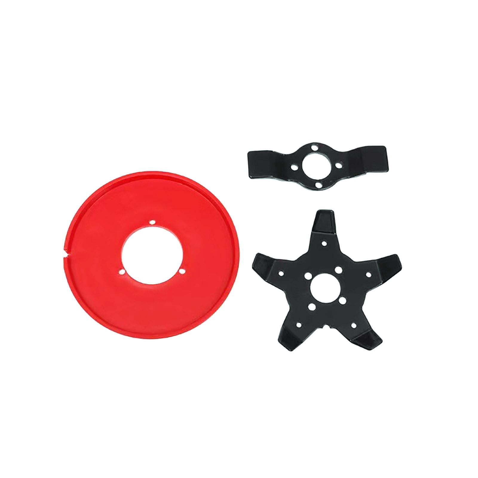2* Universal Weed Trimmer Head, Water & Land Dual - Use Weed Eater Head, Suitable for Paddy Fields Dry Lands Weeding - Compatible with Trimmer Accessories, Includes 2 Weeding Discs, for Lawn Garden F