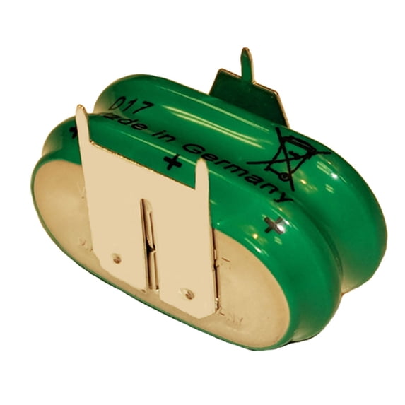 2/V150H 3P Varta (2+/1-) Memory Back UP 3 Pin NiMH Battery 2.4v 150mAh (Rechargeable)