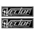 thumbnail image 1 of 2 Vector Boat Classic Racing 10" long Stickers, 1 of 2