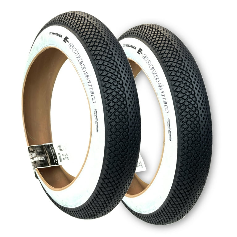専用　vee tire speedster 20×4.0 ホワイト mate Vee Tire 20x4.0 White Wall Speedster Bicycle Tires, E-Bike
