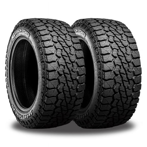 2 Venom Power Swamp Thing A/T RWL 285/70R17 126/123Q All Terrain 10 PLY Truck TVPSWAT56 / 285/70/17 / 2857017