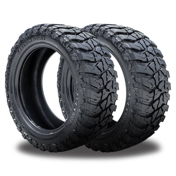 2 Venom Power Swamp Thing M/T 35x12.5x20 125Q Mud Tires [ Load F, 12 PLY ] CVPSWMT06 / 35/12.5/20 / 3512.520