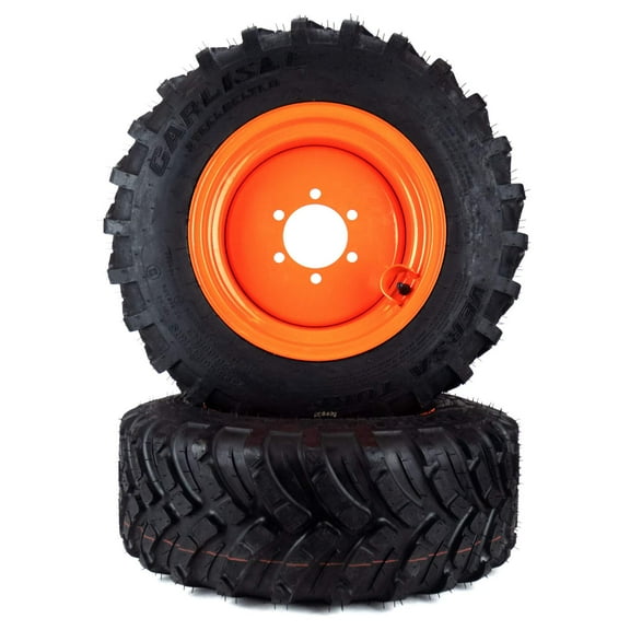 (2) Versa Turf Tire Assemblies 23x8.50-12 Fits Kubota 6C040-50610