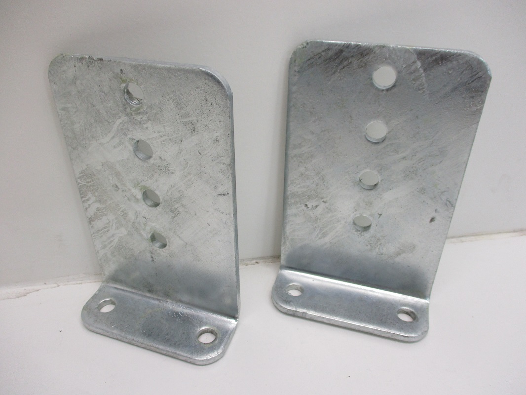 Bolster And Swivel Bracket 8-Pack Aluminum Swivel Brackets For Pontoon Trailer Bunk Boards Boat Trailer Bunk Brackets