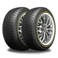 thumbnail image 1 of 2 Vogue Tyres Custom Built Radial 235/55R17 99H White/Gold Sidewall Tires 460AA 0.3080.931 / 235/55/17 / 2355517, 1 of 3