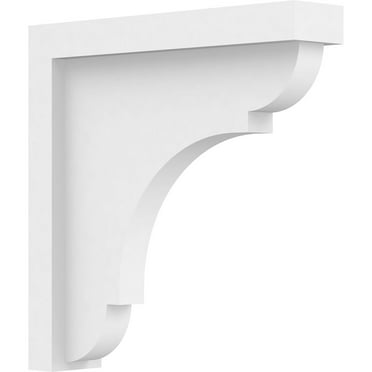 2"W x 10"D x 10"H Standard Bryant Architectural Grade PVC Bracket