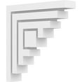 thumbnail image 1 of 2"W x 10"D x 10"H Standard Landon Architectural Grade PVC Bracket, 1 of 11