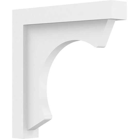 2"W x 12"D x 12"H Standard Emerson Architectural Grade PVC Bracket