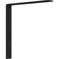 thumbnail image 1 of 2"W x 16"D x 16"H Hamilton Steel Bracket, Hammered Black, 1 of 12