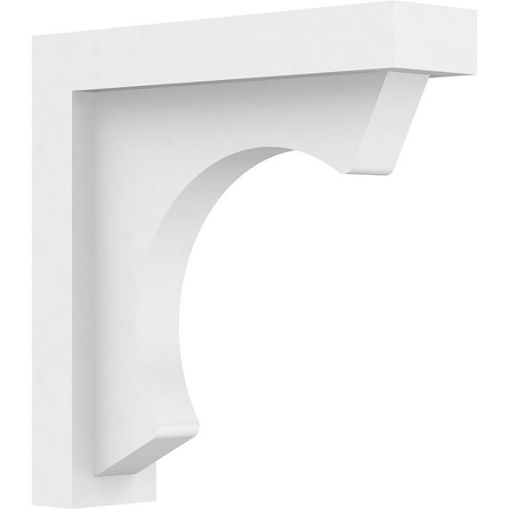 2"W x 8"D x 8"H Standard Emerson Architectural Grade PVC Bracket