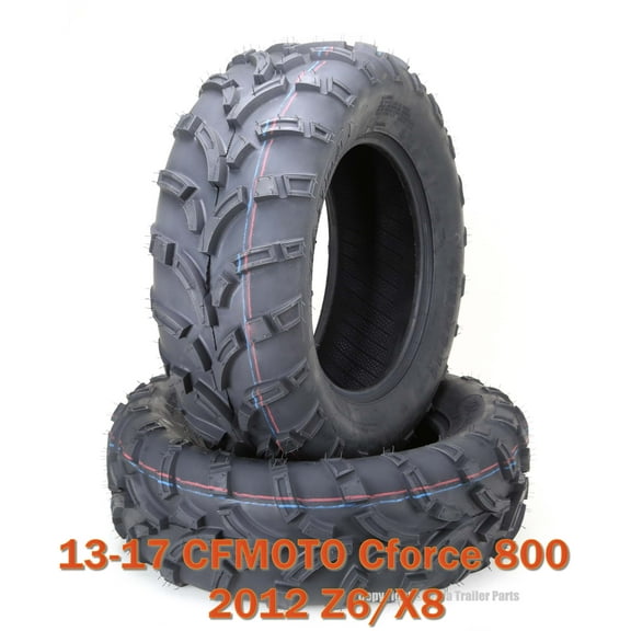 (2) WANDA 26x9-14 Front ATV Tire Set for 13-17 CFMOTO CForce 800 /2012 Z6/X8