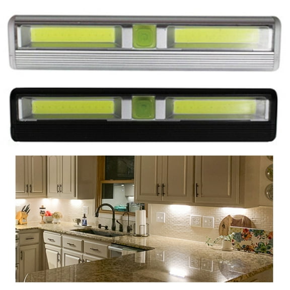 2 Wardrobe LED Lights Wireless Battery Closet Lamp Cabinet Night Light Portable