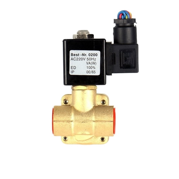 2 Way 2 Positions Solenoid 3/8" 12v Valve 24v Dc Normally Closed IP65 High Pressure 16 Bar ,Easy to Use