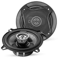 thumbnail image 1 of 2 Way 5' Car Stereo Speakers Pair 350W Coaxial Subwoofer w Tweeter Universal Fit Quick Deep Bass Replacement Component Speaker for Vehicle Door Side Panel - CS 05 2W, 1 of 10
