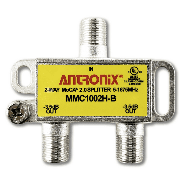 2 Way Antronix MMC1002H-B 5-1675 MHz MoCA 2.0 Splitter for Frontier Formerly Verizon Fios