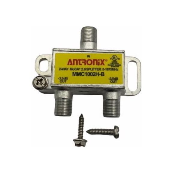 2 Way Antronix MMC1002H-B Moca 2.0 Splitter Fios Frontier Verizon New