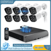 TOGUARD SC23 10CH 4MP Solar Wireless Security Camera System Outdoor ...