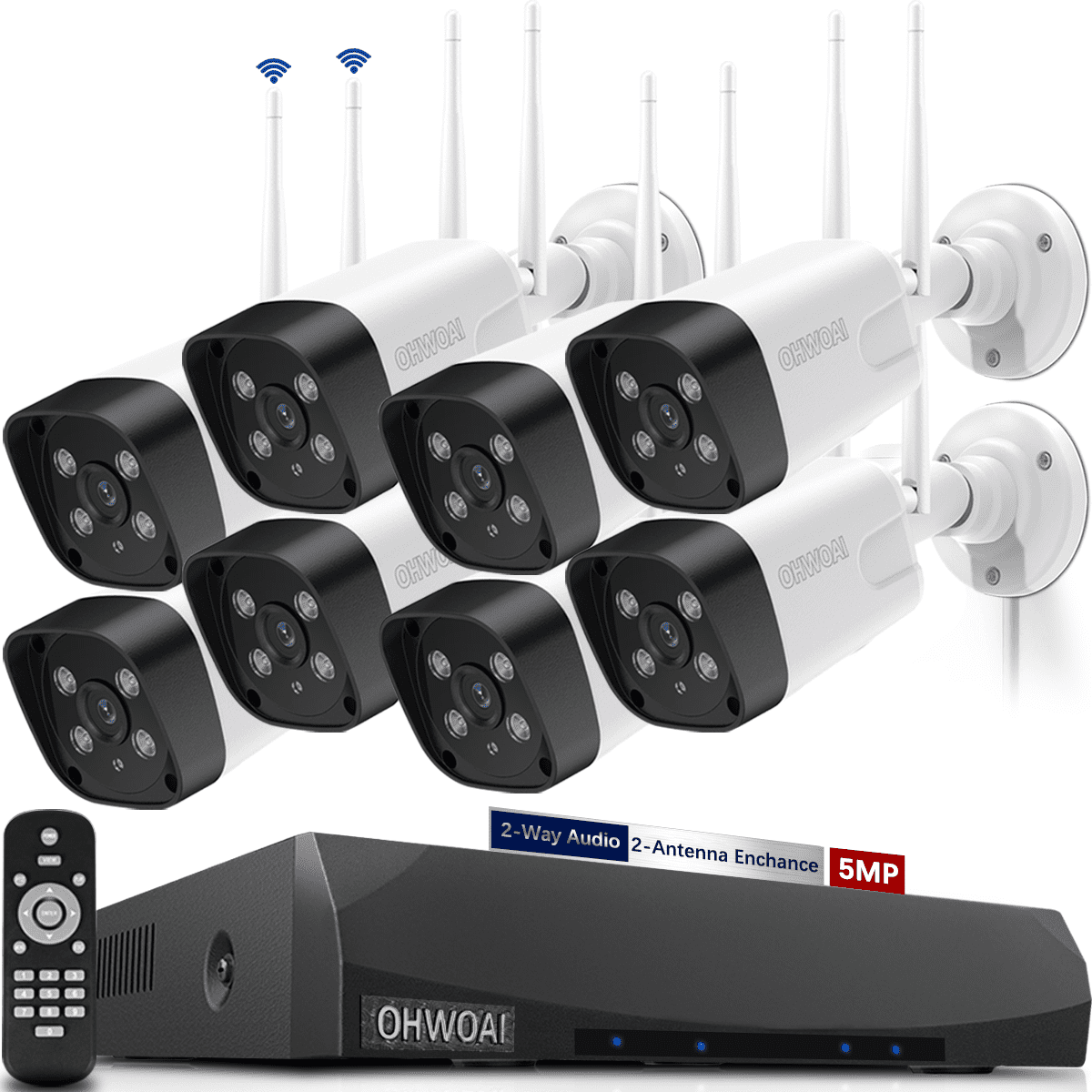  2 way audio 100ft super night vision dual antennas wireless