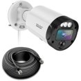 【2Way Audio & 130° Ultra WideAngle】 4K 8MP Outdoor Home POE Extended