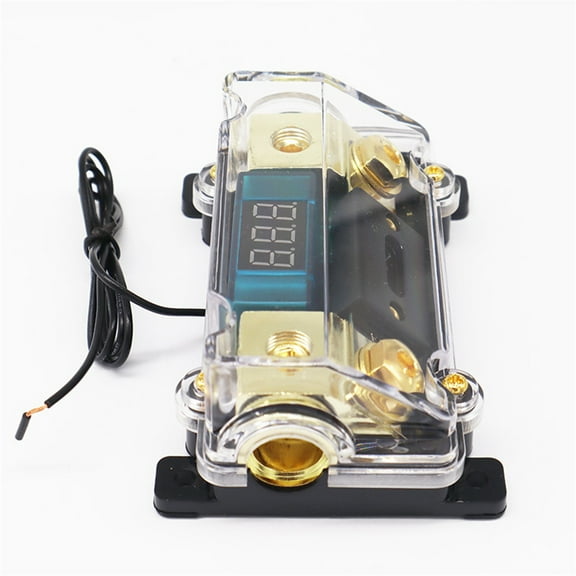 2 Way Car Audio Power Fuse Holder Electrical Ground Spliter Distribution Block