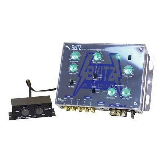 2-Way Electronic Crossover Network with Subwoofer Level Control