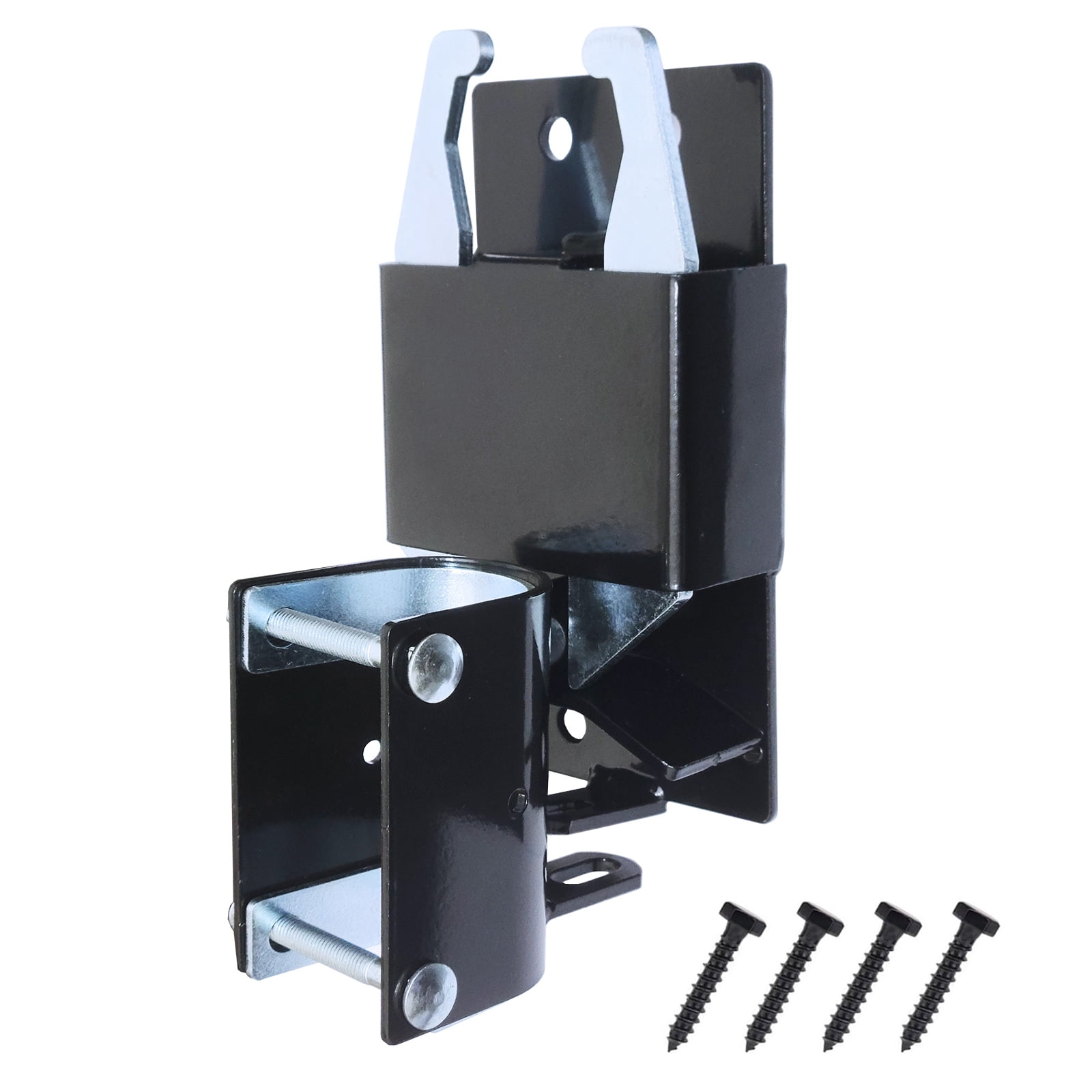 2 Way Farm Gate Latch, Two Way Fence Gate Latch for Metal Gates Livestock Cattle Gate Latches Gate Hardware for Horse Corrals, Ranches(Screws and Instructions Included)
