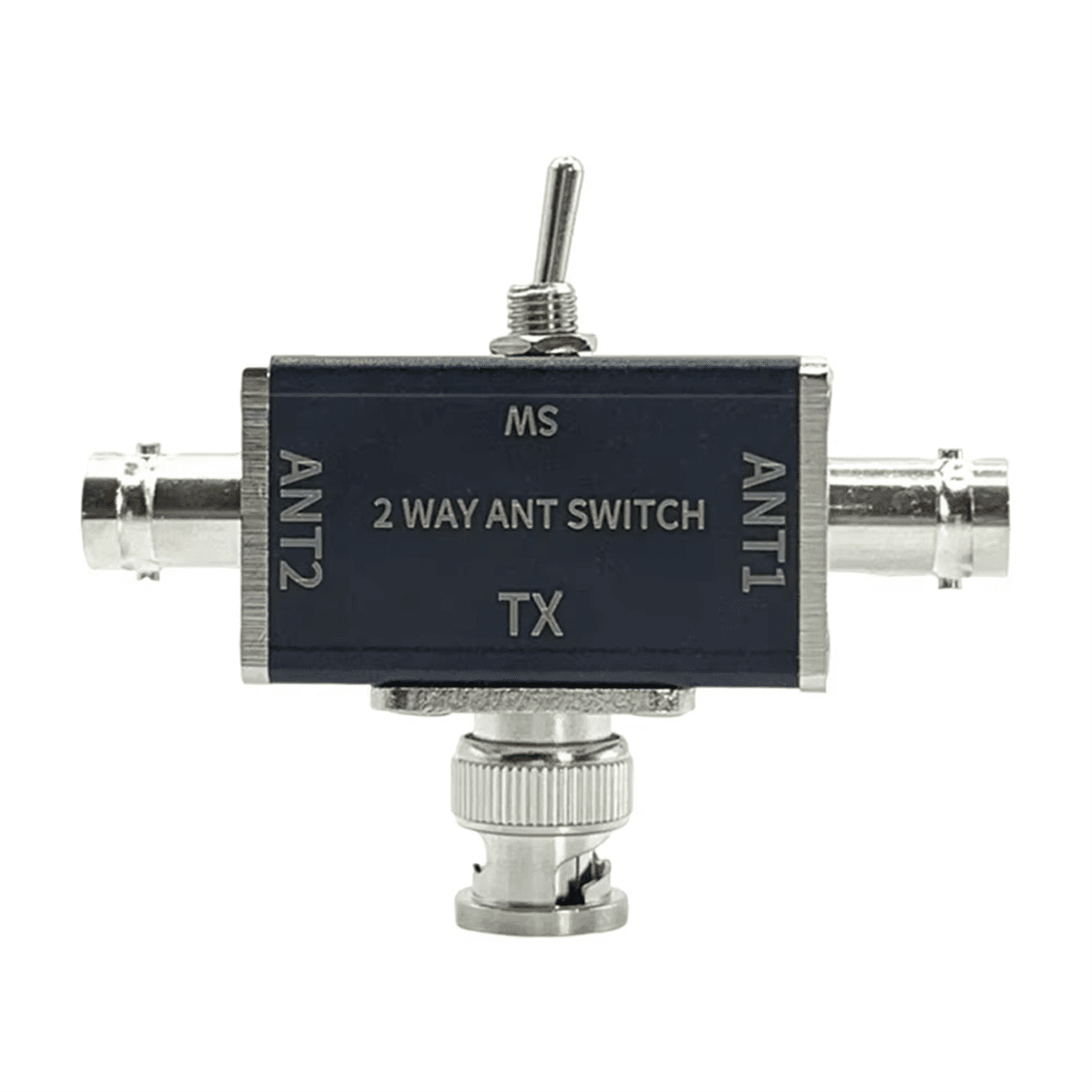 2 Way Manual Coaxial Antenna Switches Connector 100W 0-50MHz 1 Input ...