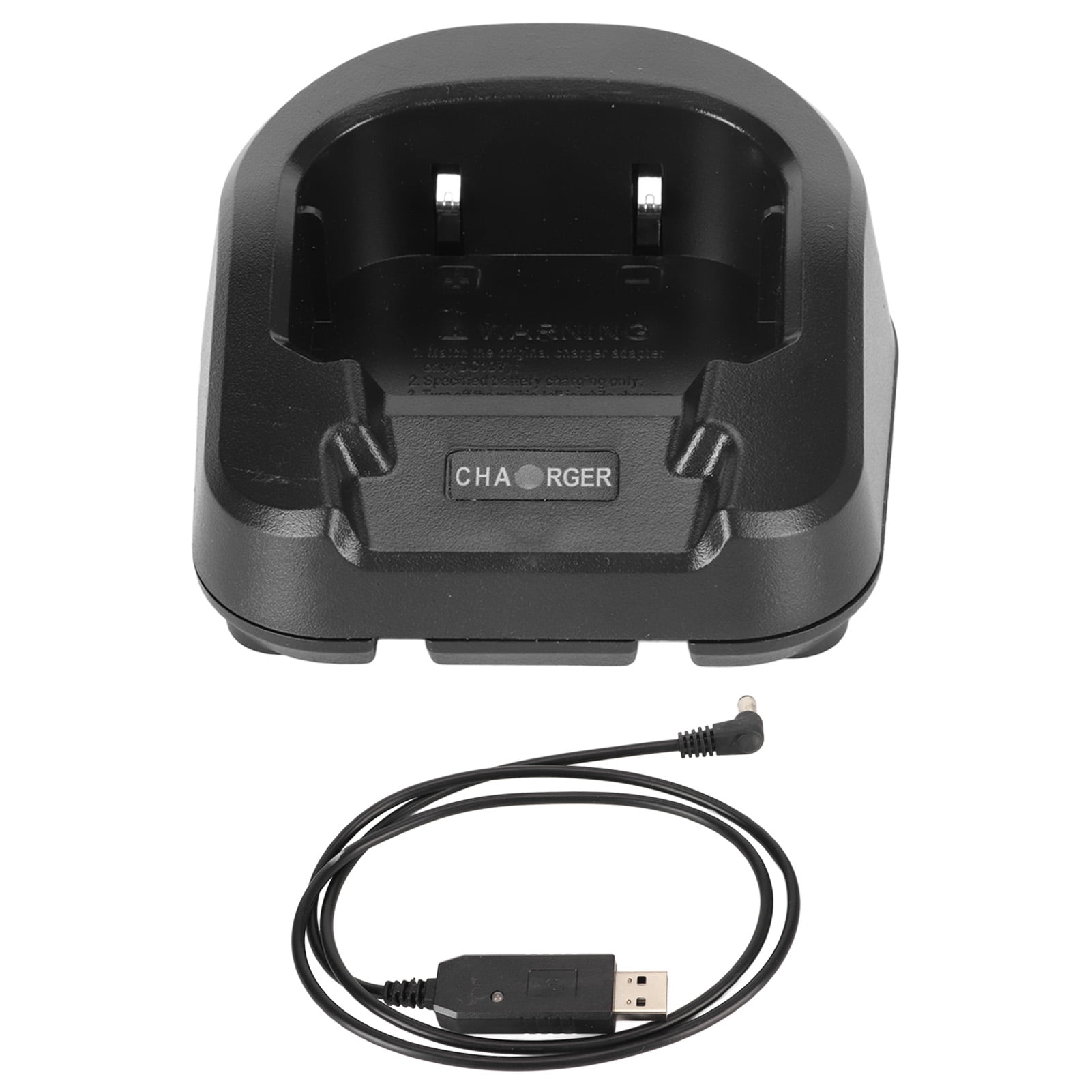 2 Way Radio Battery Charger USB Cable Desk Charger with Indicator Light for BAOFENG UV 82 UV